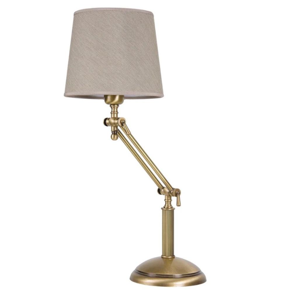 bronz elegans mediterran allithato asztali lampa vilagitas dolgozo szoba haloszoba olvasolampa szurke szovetbura vintage szecesszios.jpg